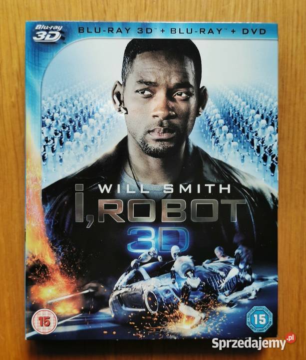 I Robot Ja Robot Bluray 3D DVD En 2004 Will Ozorków