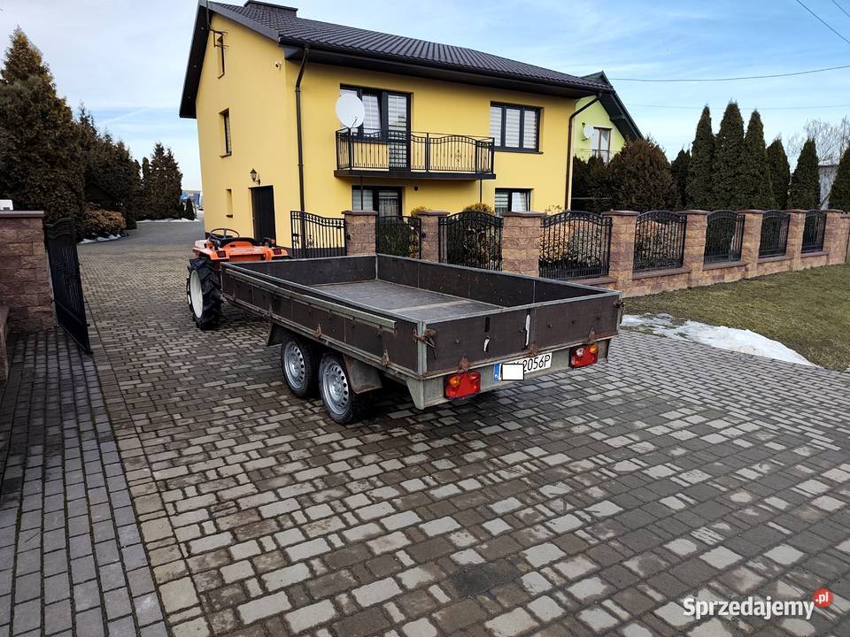 Przyczepa BRENDERUP 310m x 170m DMC 1600 2 świętokrzyskie Wodzisław