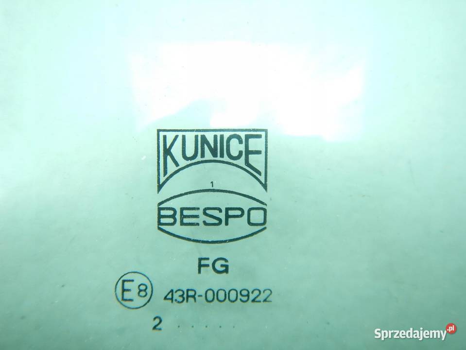 SZYBA KAROSERYJNA PRAWA FIAT CINQUECENTO 9298 sprzedam