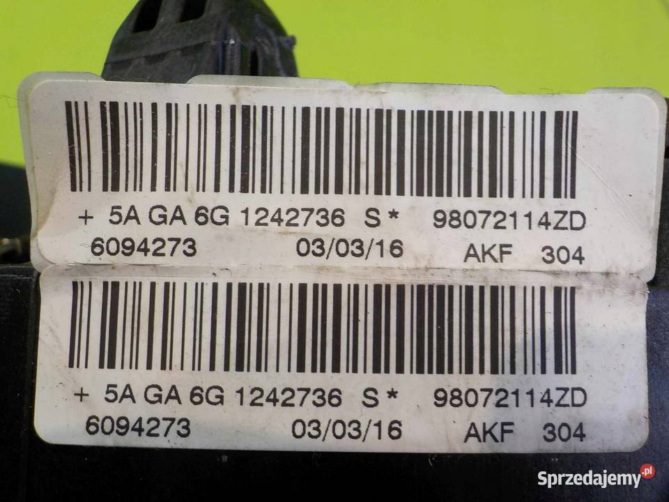 PEUGEOT 308 II AIRBAG poduszka kierowcy Poduszki powietrzne Suków