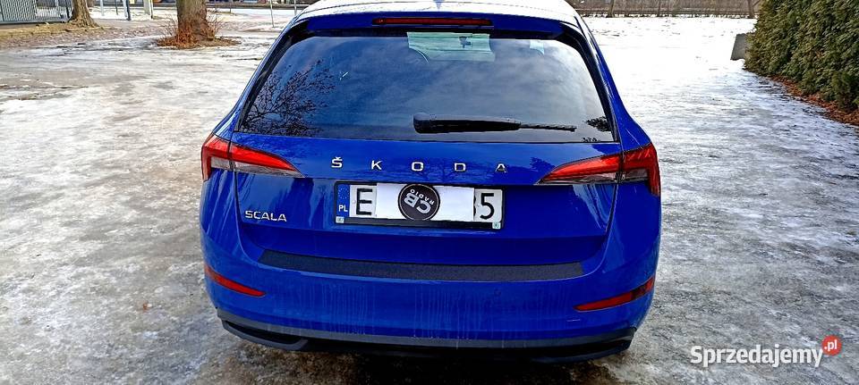 Skoda Scala Salon Polska Skoda Rok produkcji 2019 Łódź