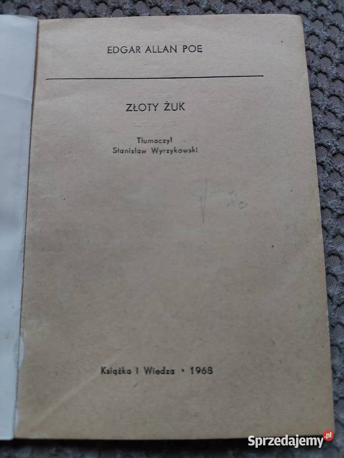 Edgar Allan Poe Złoty żuk