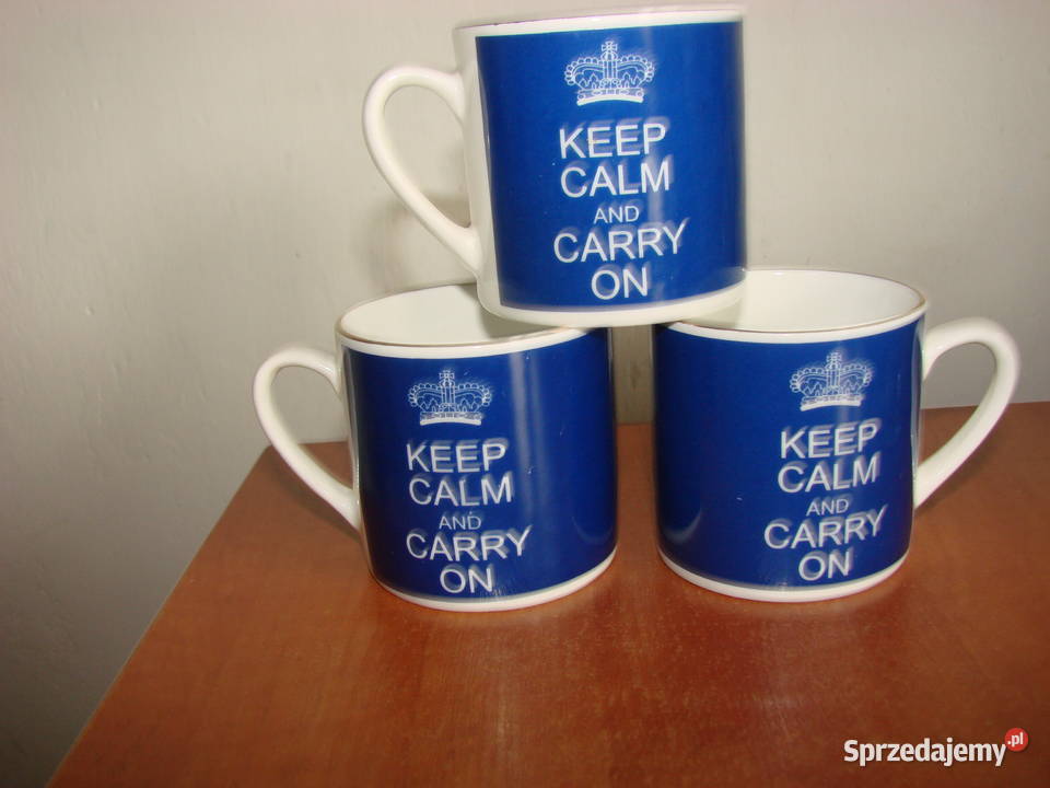 Keep Calmm mały kubek Pruszcz Gdański sprzedam