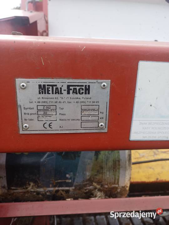 Prasa Metal Fach Z562 Dubeninki