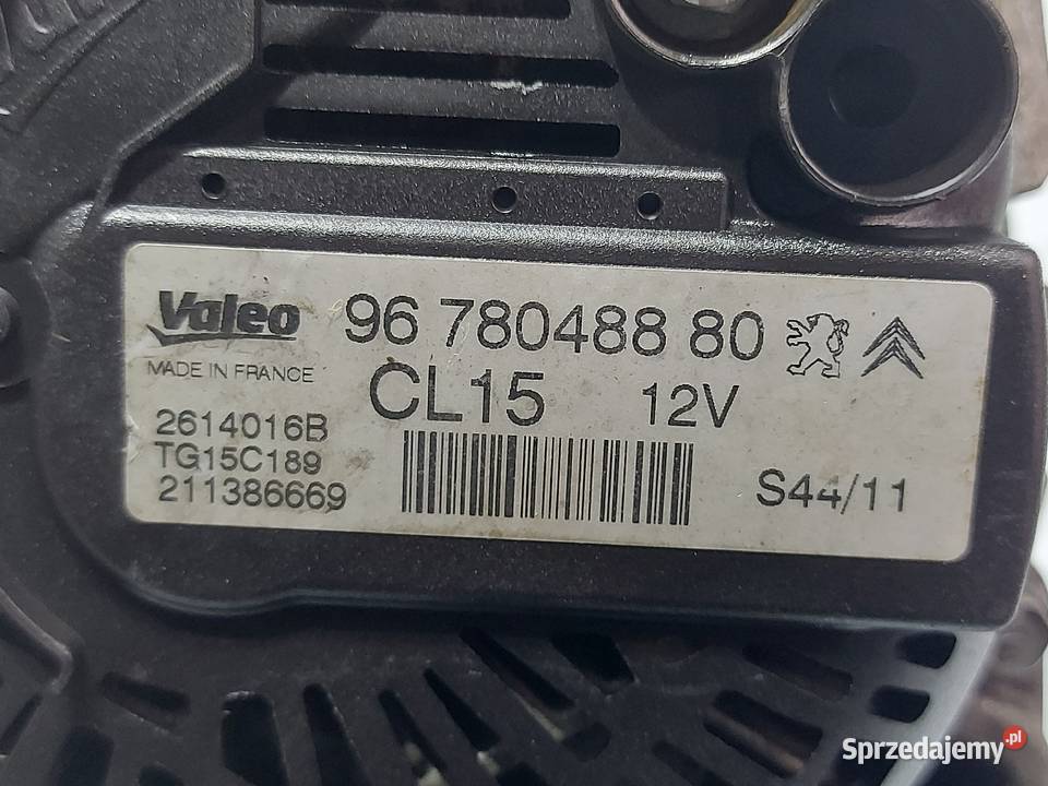CITROEN DS4 20 HDI TDCI RH02 10DYZE 160 11r Układ elektryczny silnika Kielce