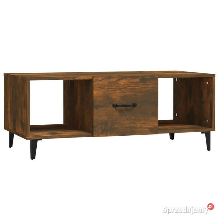 Stolik kawowy przydymiony dąb 102x50x40 WM817528 Stoły Warszawa