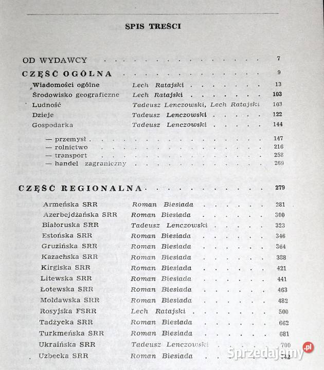 Słownik geografii ZSRR Roman Biesiada T Chełm