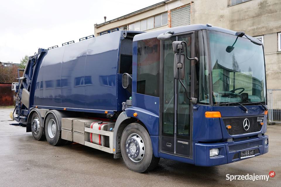 Mercedes Econic 2629 śmieciarka NTM 21m3 EURO 5 świętokrzyskie Nowiny