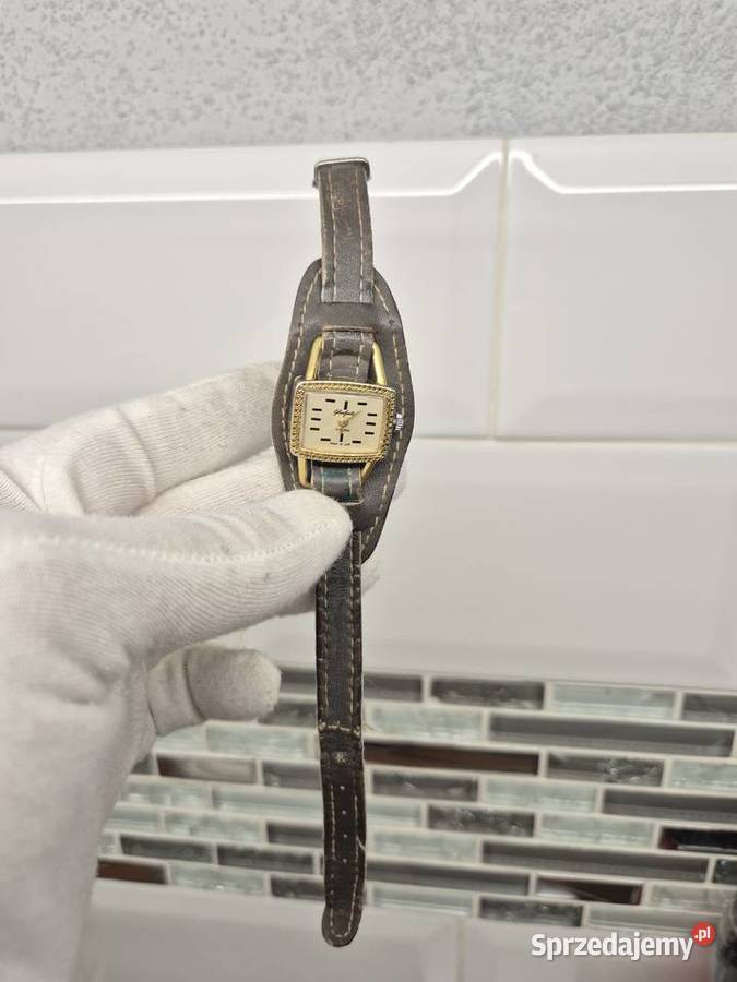 Vintage zegarek damski Glashutte Chorzów