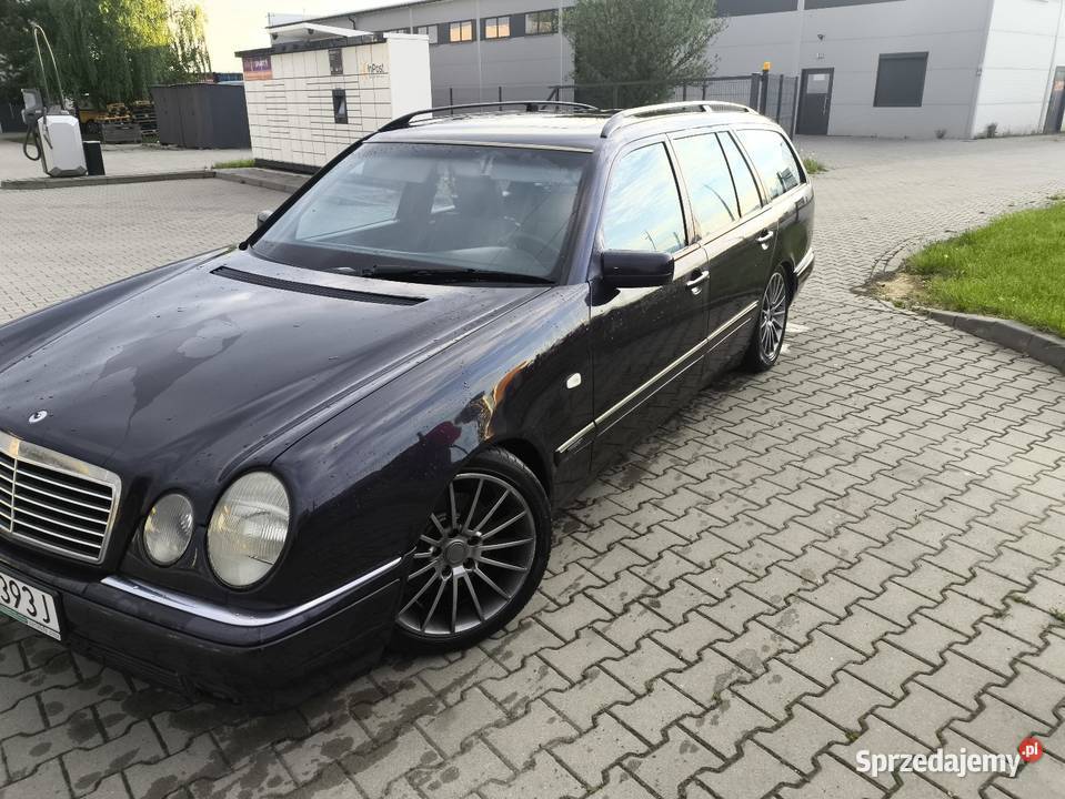 Mercedes S210 W210 kombi avangarde 20 kompresor aluminiowe felgi Samochody osobowe Nowy Sącz