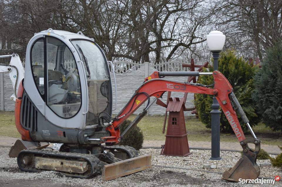 Minikoparka mini koparka NEUSON 1503 RD 2006r Rok produkcji 2006 łódzkie Złoczew