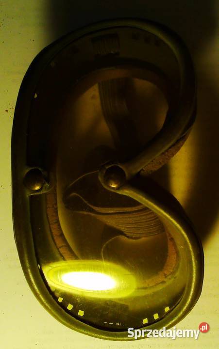 Gogle narciarskie z pomarańczową szybką i drugą Kraków