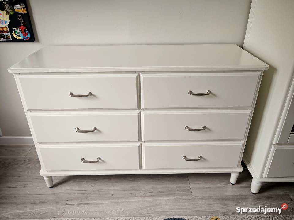 Komoda biała Ikea Tyssedal 127cm Komody Gorzów Wielkopolski