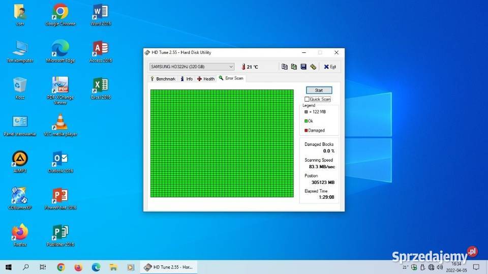 Komputer PC 240GHz6GB RAMDysk 320GBWin 10 podkarpackie Dubiecko sprzedam
