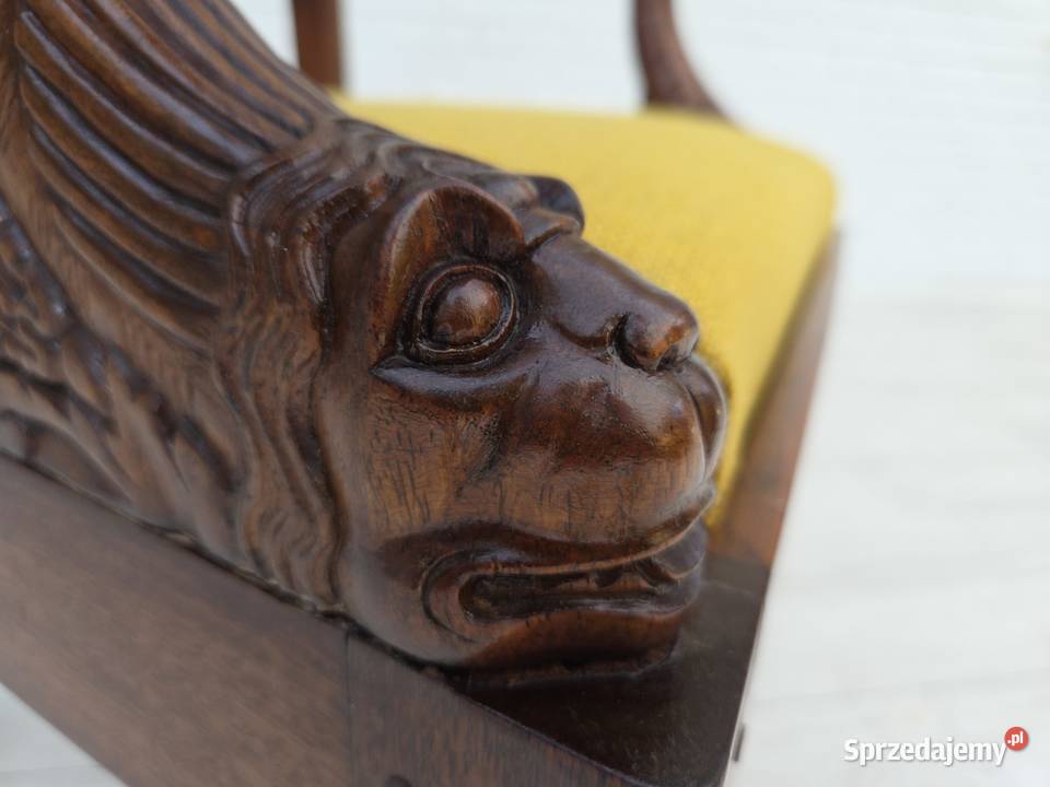 Lata 30 XX wieku fotel według Georgesa Jacobsa Poznań