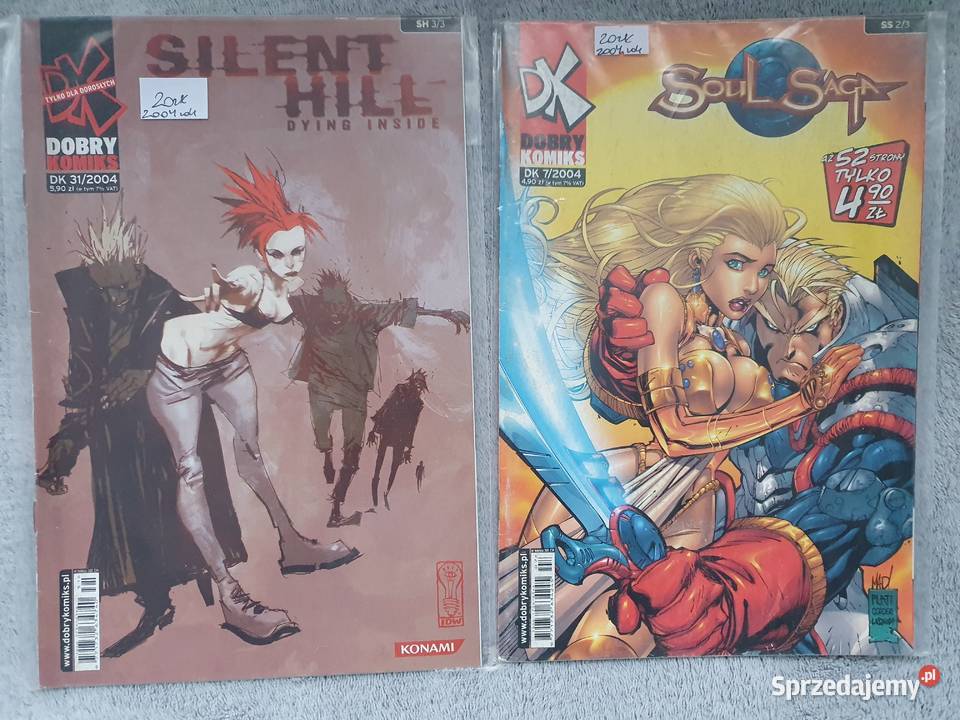 Komiks Soul Saga Silent Hill fantasy i s-f Gdynia