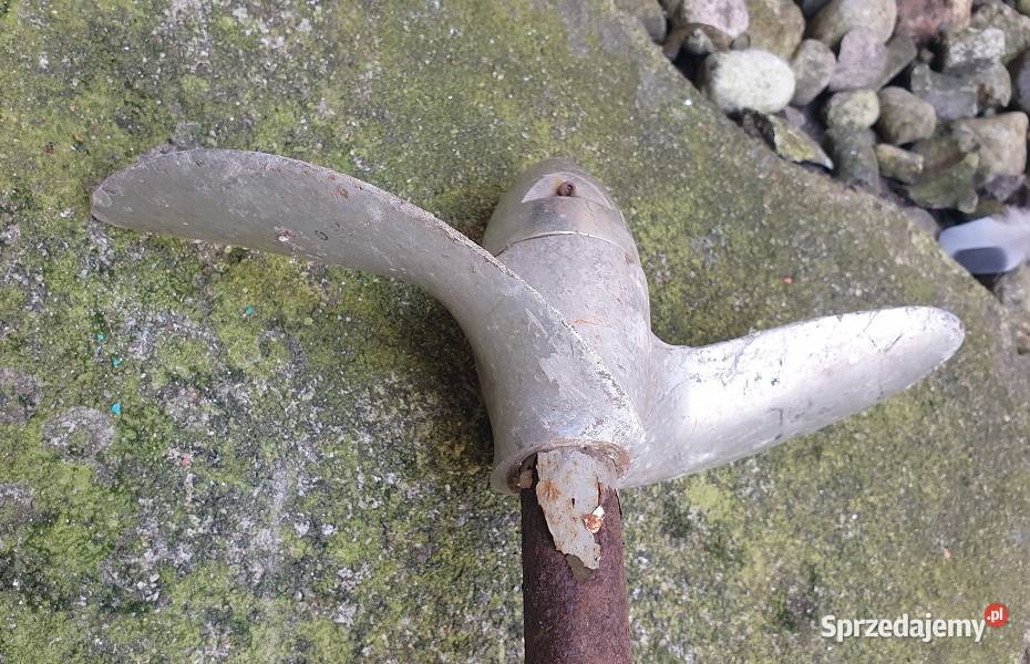 Śruba napędowa aluminiowa zaburtowa do łódź warmińsko-mazurskie Reszel