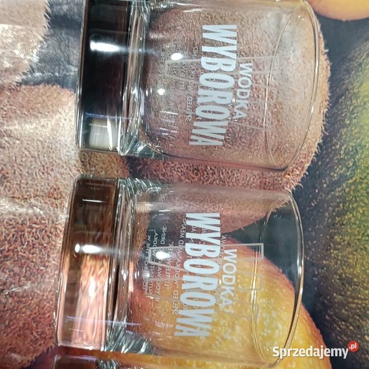 Wodka Wyborowa Szklanki Kolekcjonerskie wielkopolskie Poznań