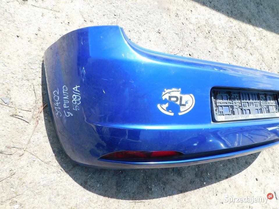 grande punto zderzak kolor 599A 31402 WYSYŁKA Pozostałe