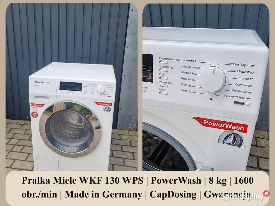 Pralka Miele WKF 130 WPS PowerWash 8 1600 obrmin Wrocław