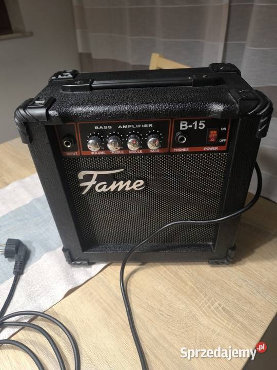 Wzmacniacz basowy firmy Fame B15 śląskie Zebrzydowice