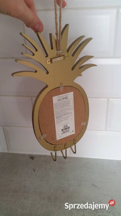 Lustro wieszak ananas designerskie dodatek Warszawa