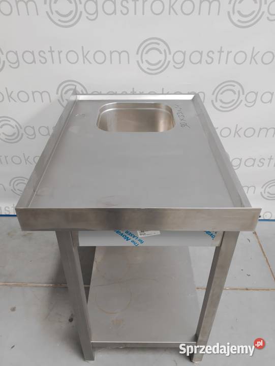 Stół ze zlewemP i półką 90x60x85 Gastronomia Wrocław sprzedam