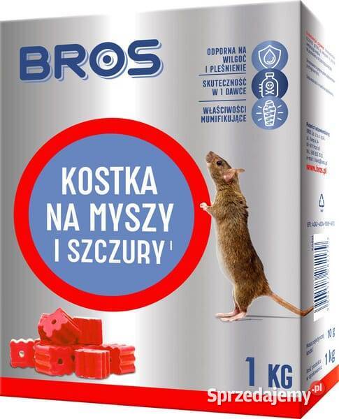 Kostka na myszy i szczury Bros 1 15941858 Kamionna