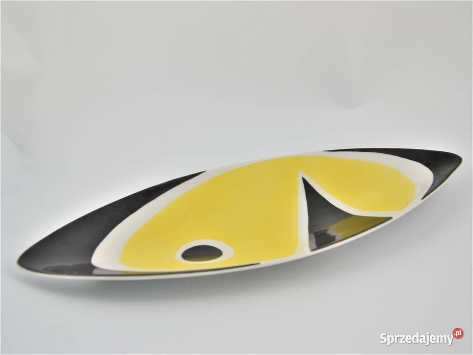 Patera ala Picasso Zsolnay Trk Janos design lata Porcelana i szkło Warszawa