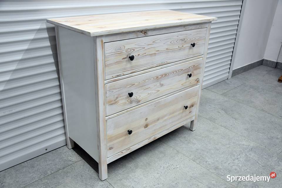 komoda z drewna sosnowego nowa