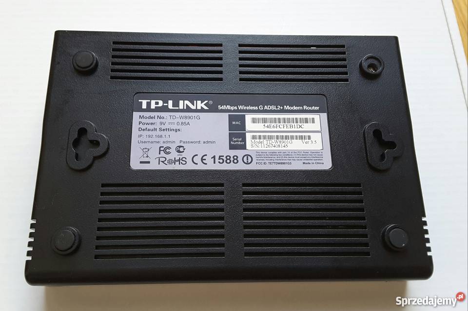Router TpLink TDW8901G Warszawa