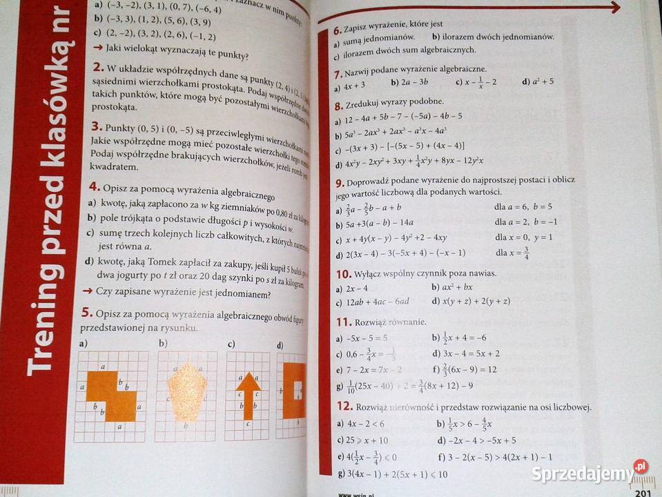 Matematyka 2001 kl 1 A BazylukA Dubiecka miękka Chełm