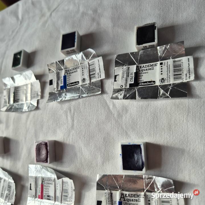 Schmincke akwarele 8 sztuk z serii Akademie Brzesko