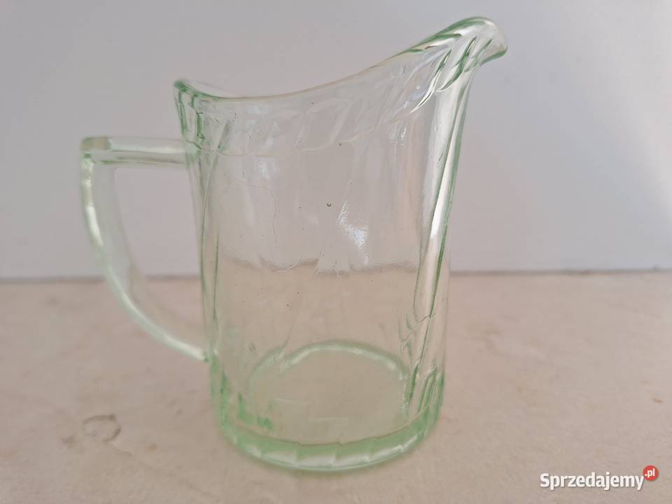 Magiczny Dzbanuszek Mlecznik ze Szkła Uranowego Gdańsk sprzedam