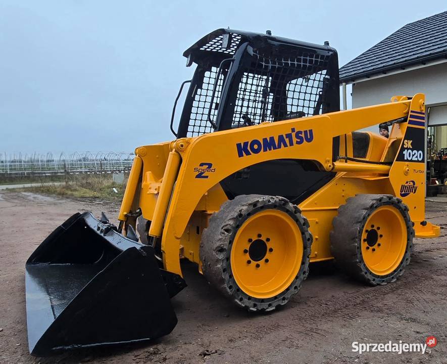 Komatsu sk1020 2011r ładowarka burtowa pod Żerdź