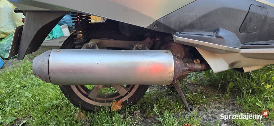 Peugeot Satelis 125 uszkodzony 32720km mazowieckie Łomianki
