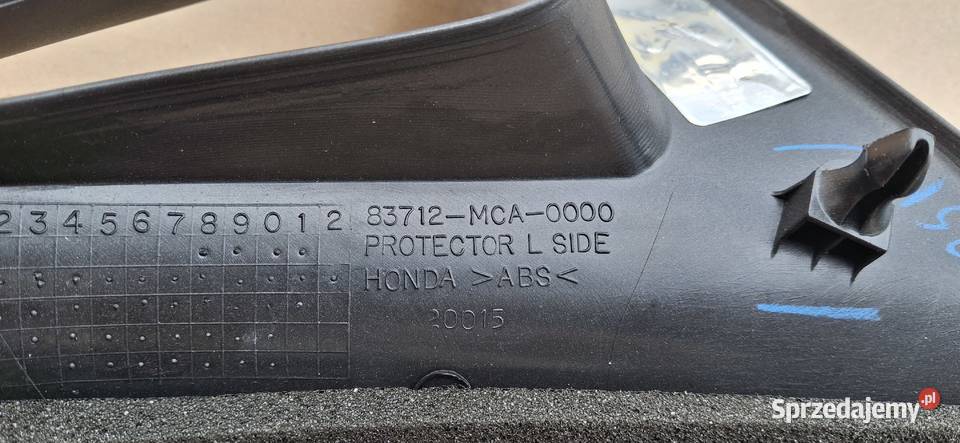 HONDA GL 1800 GOLDWING OSŁONA OWIEWKA LEWA Bieleń
