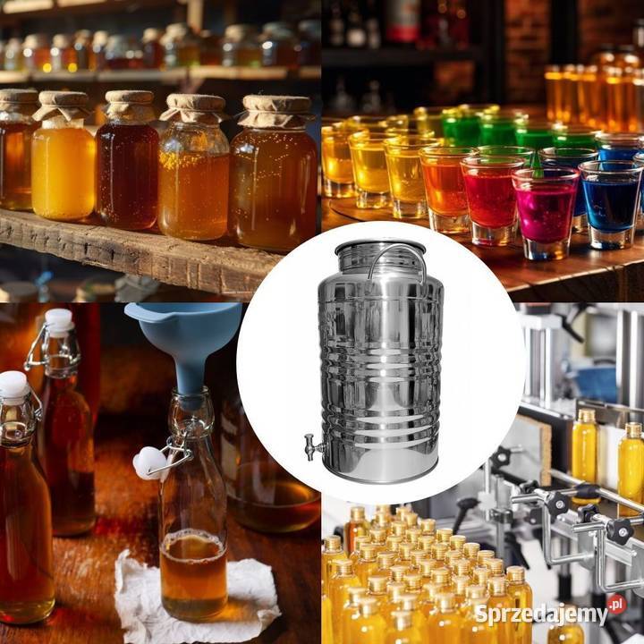 Bańka nierdzewna inox BECZKA z kranem 30L na Siemianowice Śląskie