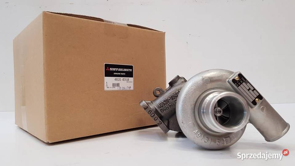 Nowa turbosprężarka MITSUBISHI 4913102510 Silnik i osprzęt Siedlce sprzedam
