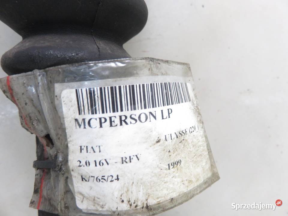 PÓŁOŚ LEWA PRZEDNIA FIAT ULYSSE 20 16V