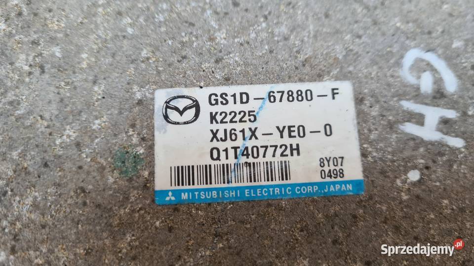 Mazda 6 GH moduł sterownik układu wspomagania Legnica sprzedam