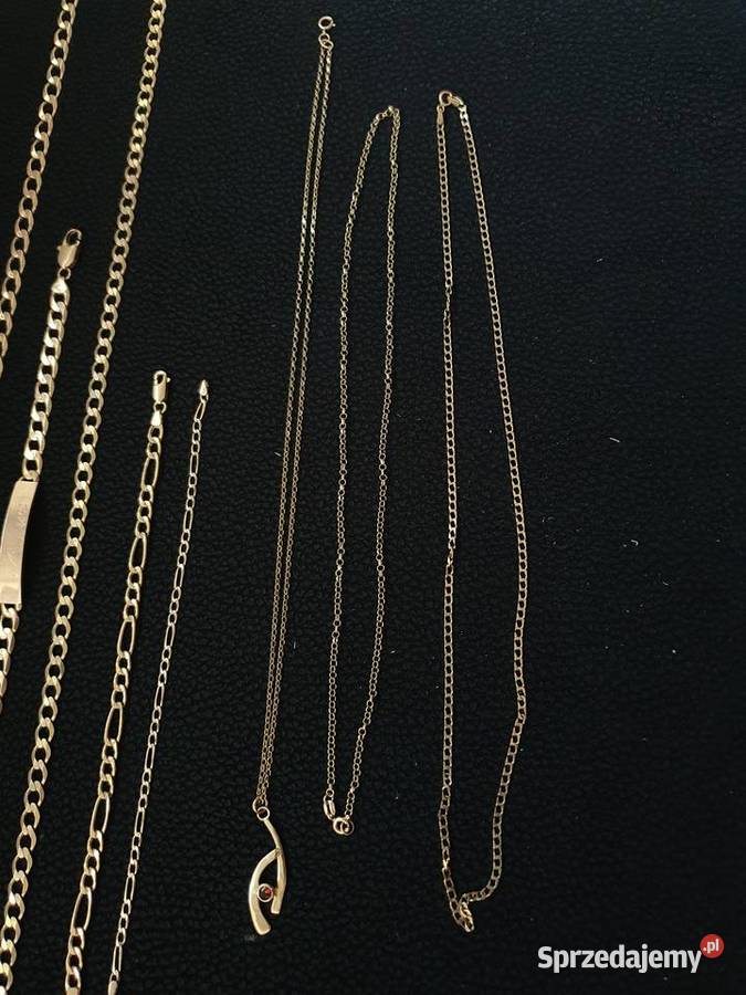 Złoto 375 76 gram pancerka bransoletka łańcuszek Mikołów