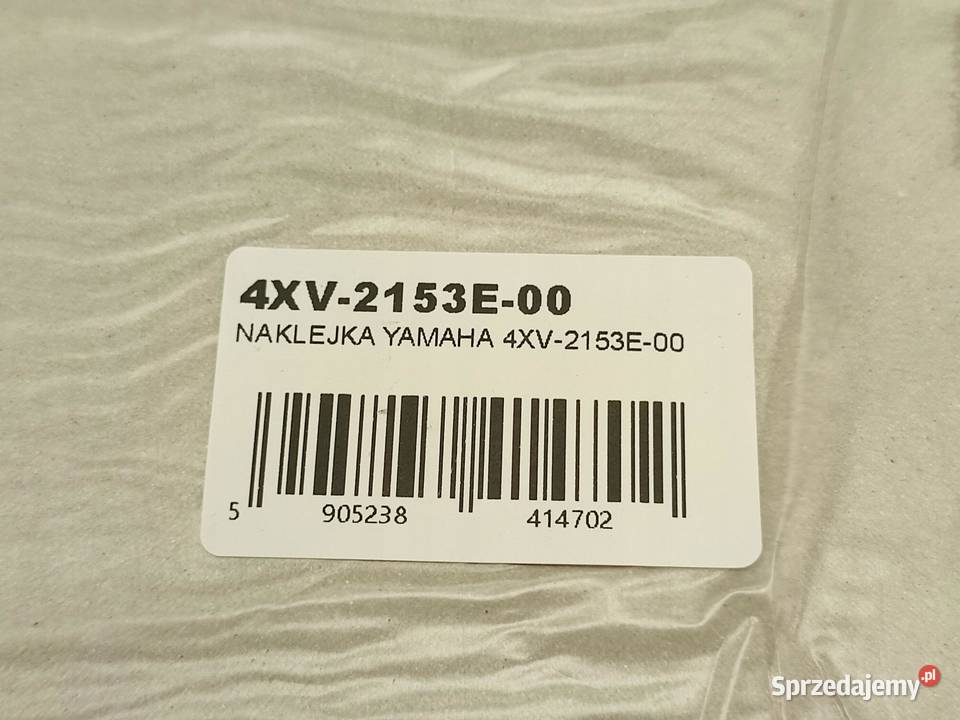 NAKLEJKA YAMAHA NA LEWY BOCZEK OWIEWKĘ YAMAHA