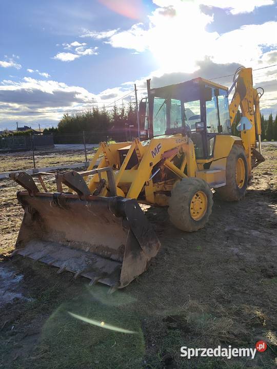 Koparko Ładowarka Massey Ferguson 60HX T Koparka Koła Iwanowice Dworskie sprzedam