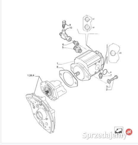 Pompa hydrauliczna 85823855 CASAPPA 03580502 wielkopolskie Wilkowo
