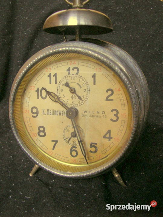 WILNO Antyk budzik kresy zegar zegarek polonik Warszawa sprzedam