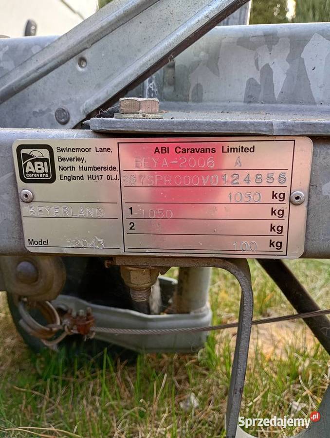 Przyczepa Kempingowa Beyerland Kalisz
