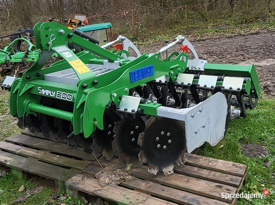 Brona talerzowa tolmet 2m nieuszkodzony