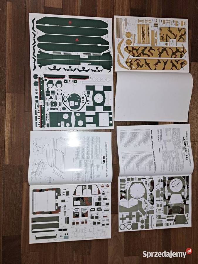 Modele kartonowe 4 Duże skala 125 T35 Panzer Bielsko-Biała