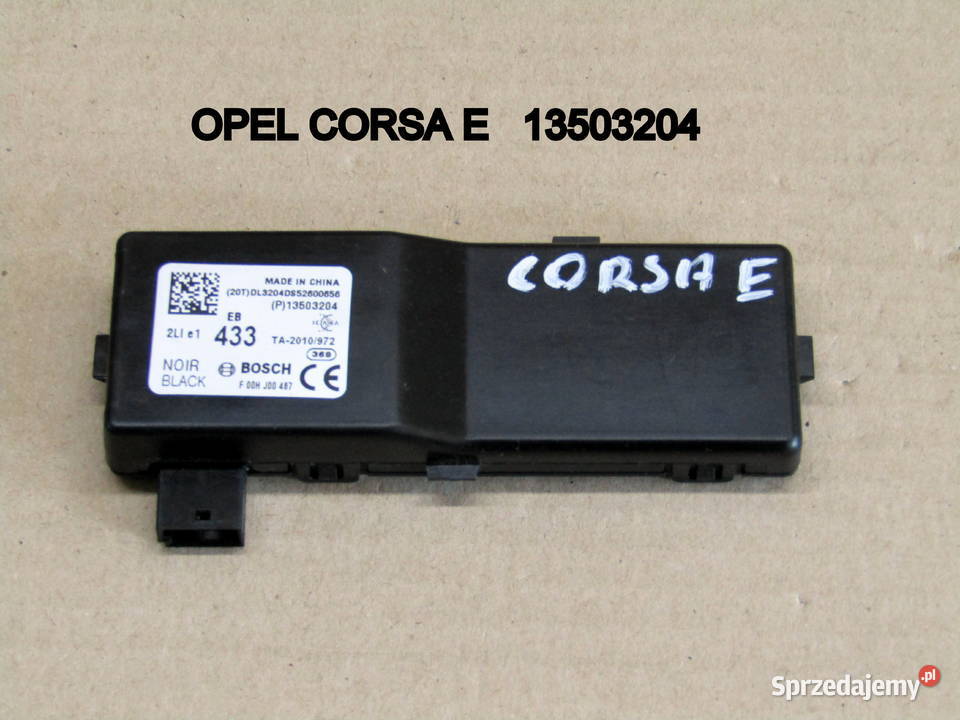 MODUŁ CENRALNEGO ZAMKA OPEL CORSA E 13503204 Mysłaków